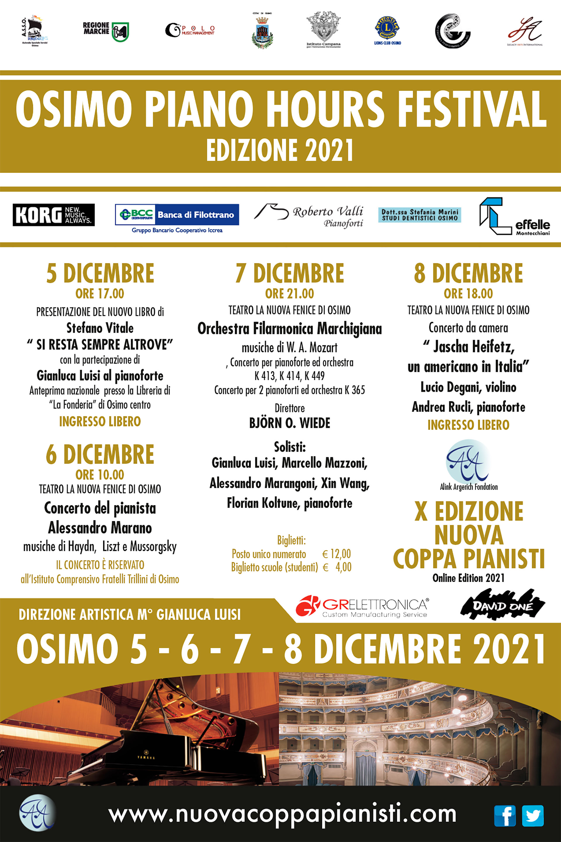 Osimo Piano Hours Festival, 2021